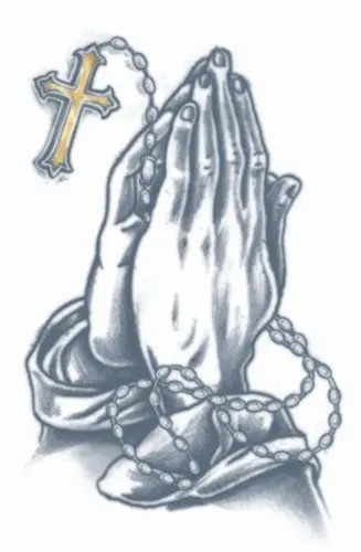 Tattoo Prison Praying hands