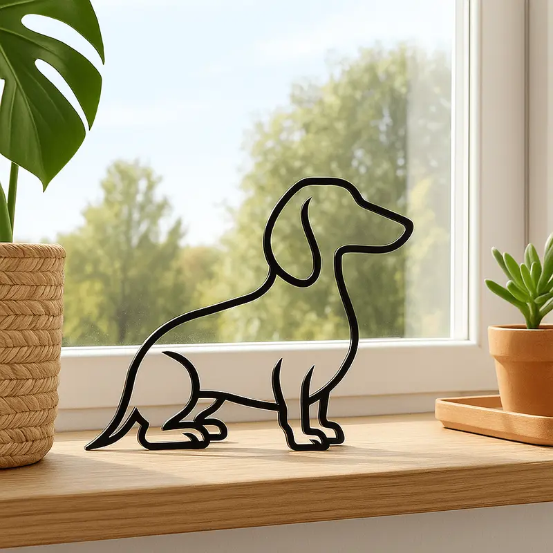 Teckel Decoratie - Hondenliefhebbers Cadeau