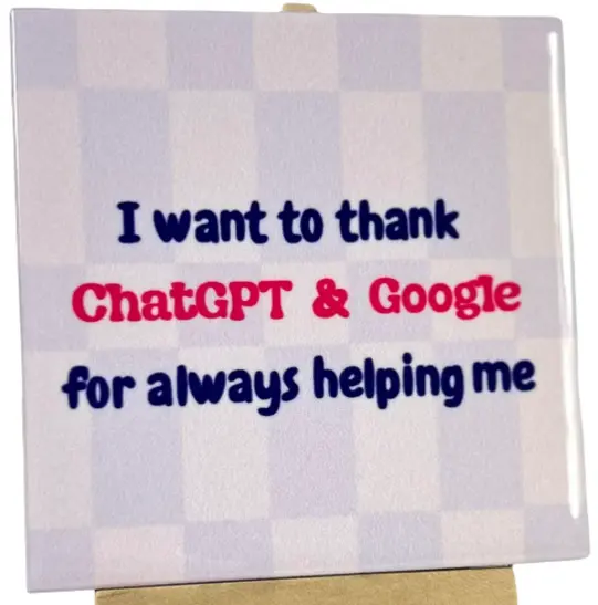 Tegeltje - I want to thank