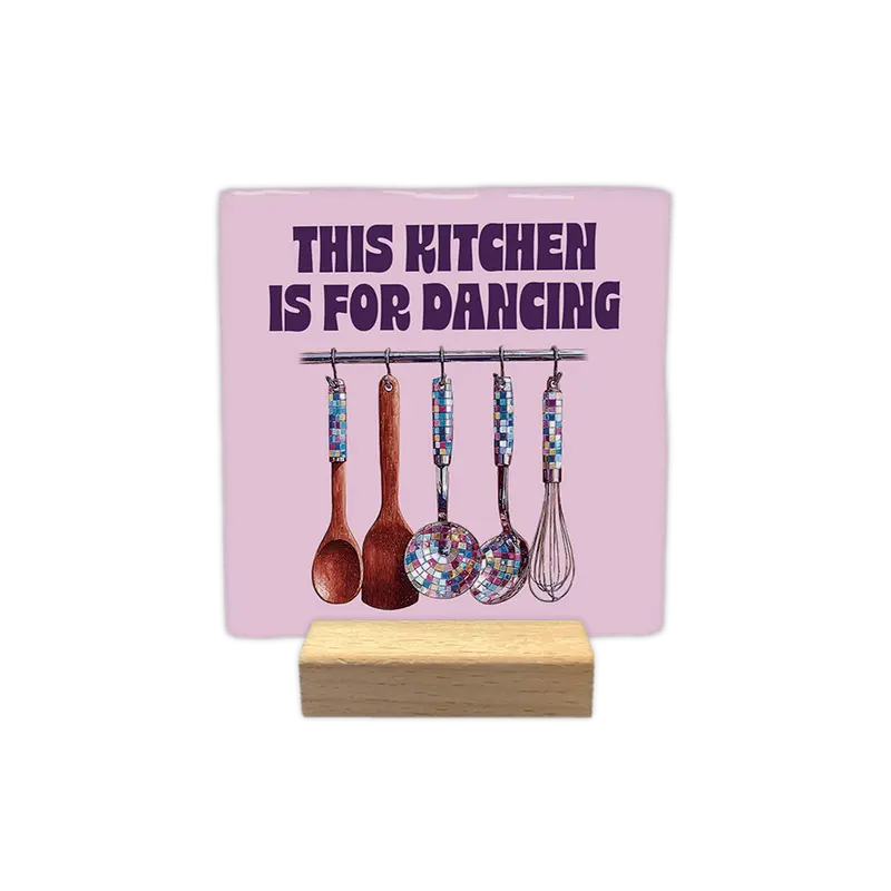 This kitchen is for dancing