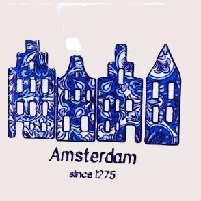 Tile Amsterdam Small 750 years old