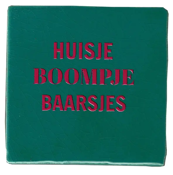 Tile Amsterdam Small Huisje Boompje Baarsjes Green