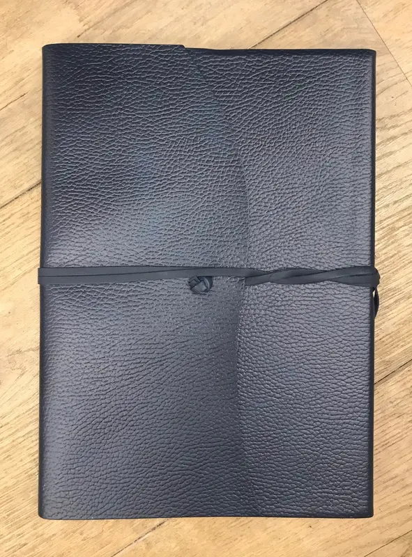 Tivoli Recycled Leather Journal Plain A4