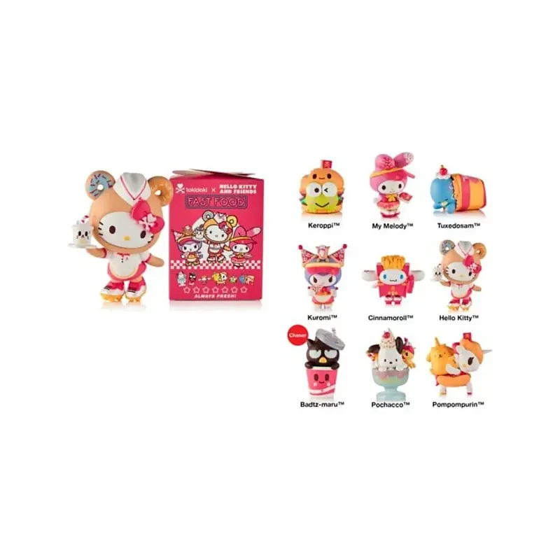 Tokidoki x Hello Kitty & Friends - Fastfood series blind box