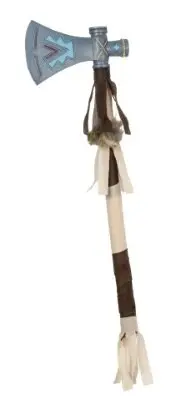 Tomahawk bijl indianen bruin/zilver 45cm