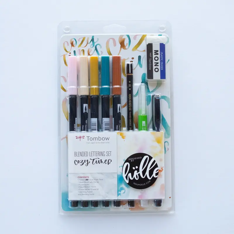 Tombow Blended Lettering Set Cozy Times