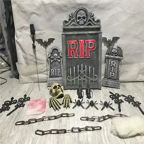 Tombstone set grijs