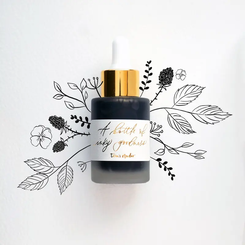 Tom's Studio Calligraphy Ink Black India Ink