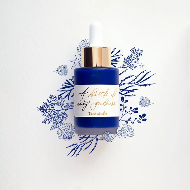 Tom's Studio Calligraphy Ink Ultra Marine