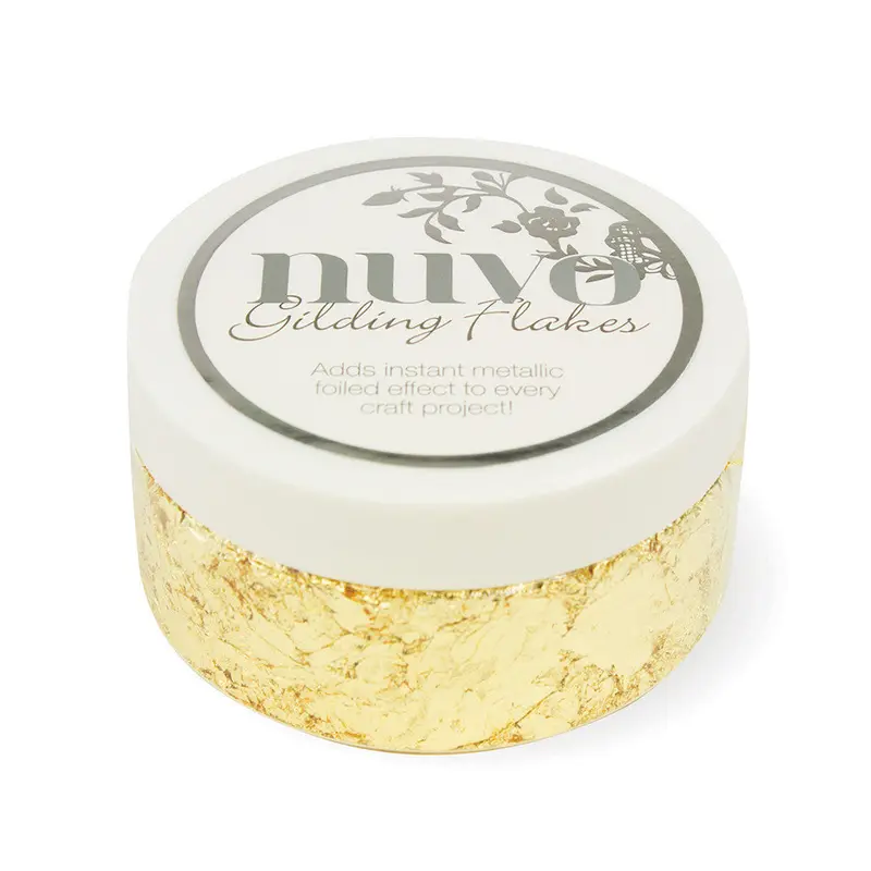 Tonic Studio's - Nuvo Gilding Flakes Radiant Gold