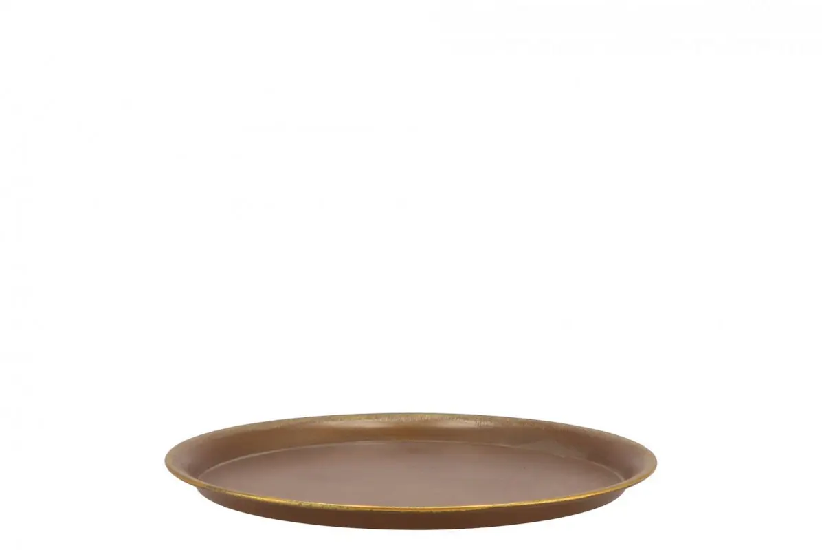 Tosca plate goud 25cm