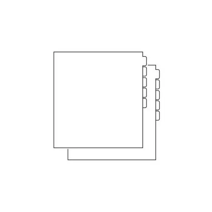 Totally Tiffany - Paper Storage Box Dividers (10pk)
