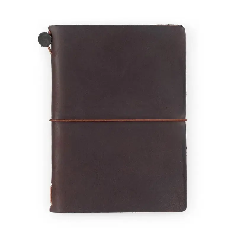Traveler's Company Passport size notitieboek bruin