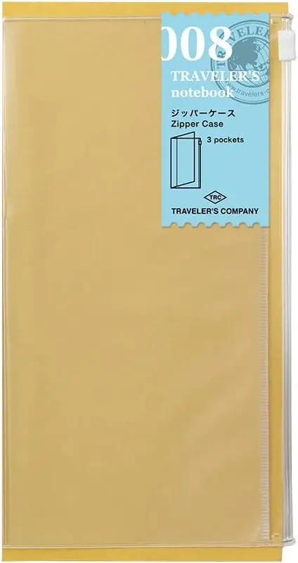 Traveler's Company Vulling Regular 008 Zipperfile