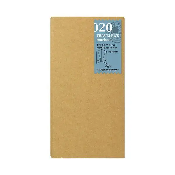 Traveler's Company Vulling Regular 020 Kraft File