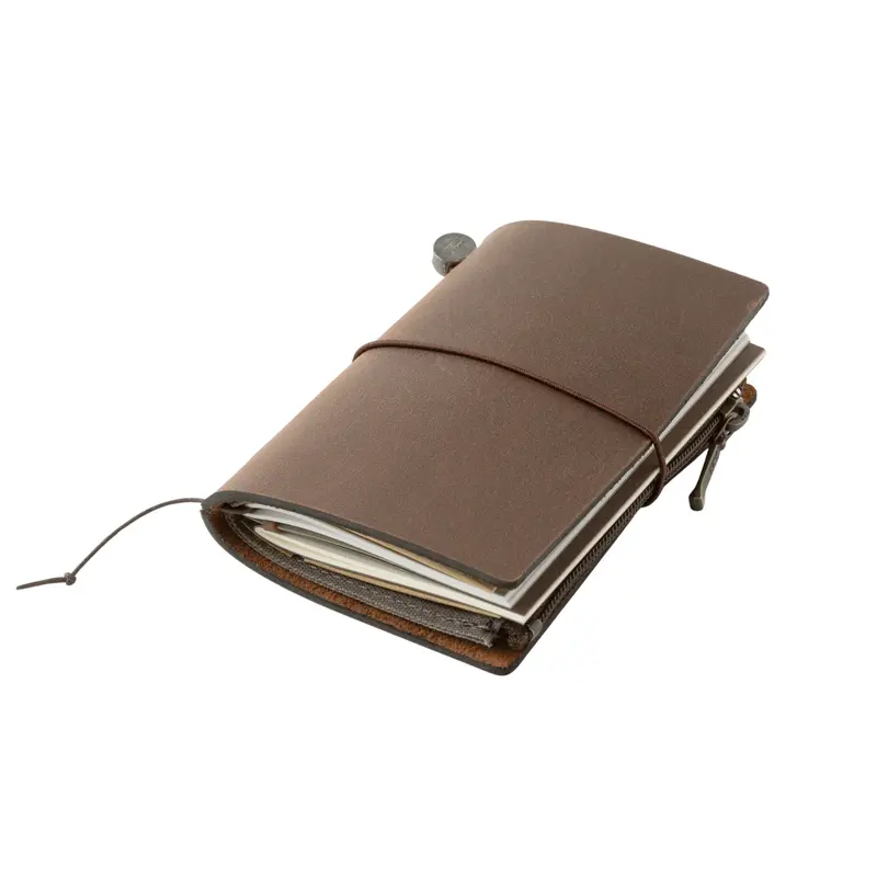 TRAVELER'S notebook Card Size Set Brown (20th Anniversary) - Pre-order