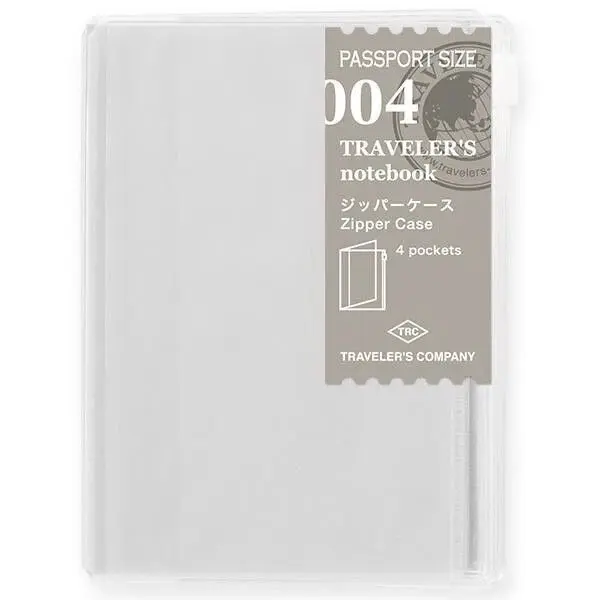 Traveler's Refill Passport Size 004 - Zipper Case