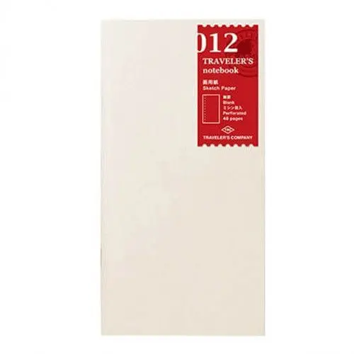 Traveler's Refill Regular Size 012 - Sketch Book