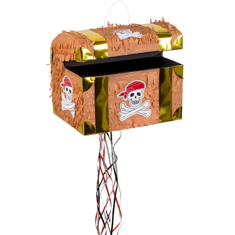 Trekpinata schatkist 30x26x23cm