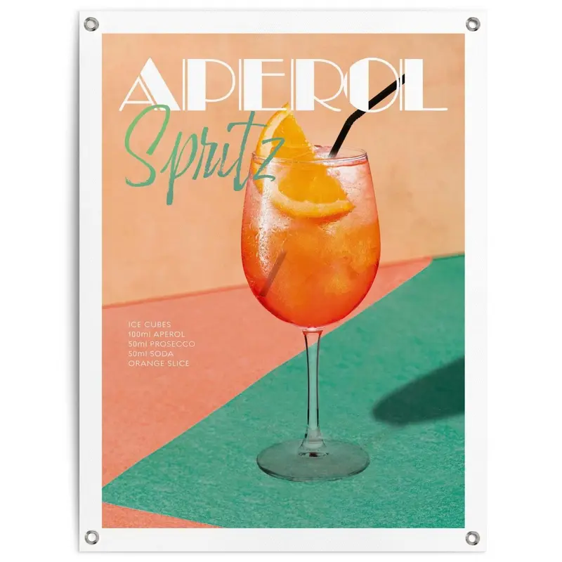 Tuinposter Aperol Time 80x60