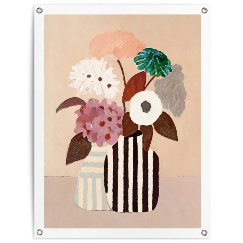 Tuinposter Autumn Flowers 80x60