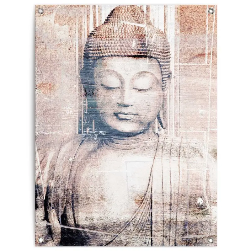 Tuinposter Boeddha 80x60