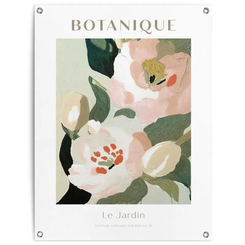 Tuinposter Botanique 80x60