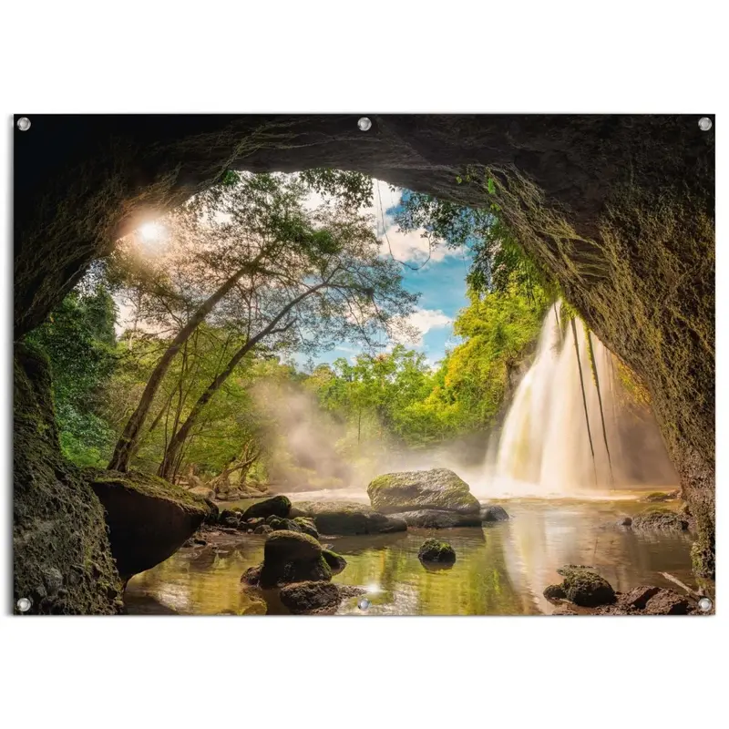 Tuinposter Grot 100x140