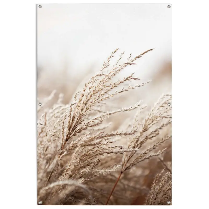 Tuinposter Helmgras 120x80