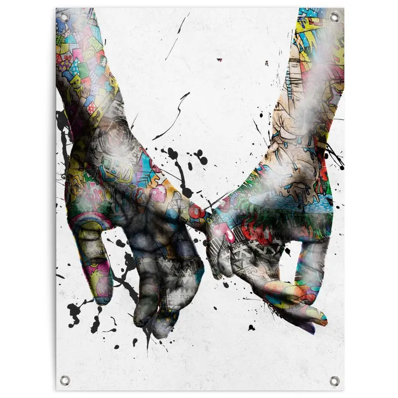 Tuinposter Liefde 80x60