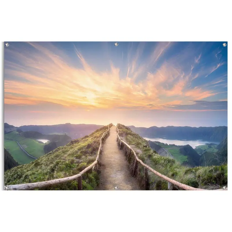 Tuinposter Morgenrood 80x120