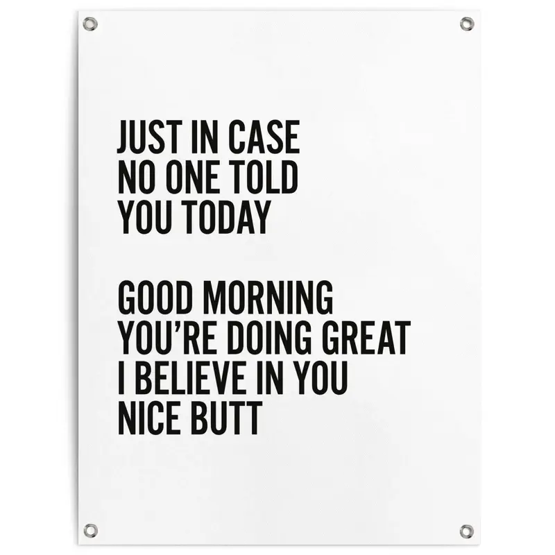 Tuinposter Nice Butt 80x60