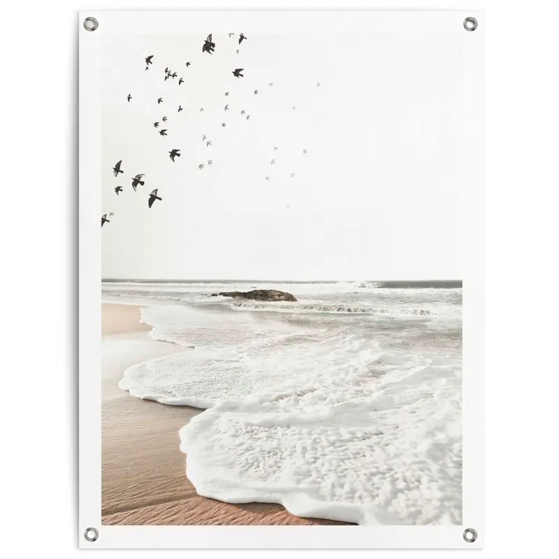 Tuinposter Rollende Golven 80x60