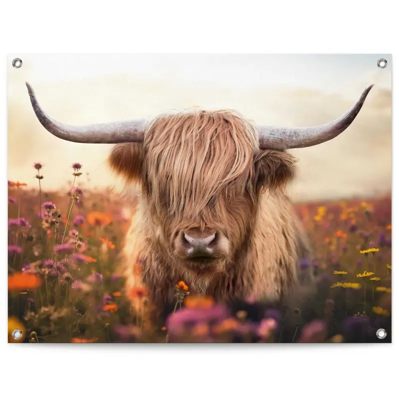 Tuinposter Spring Highlander 60x80