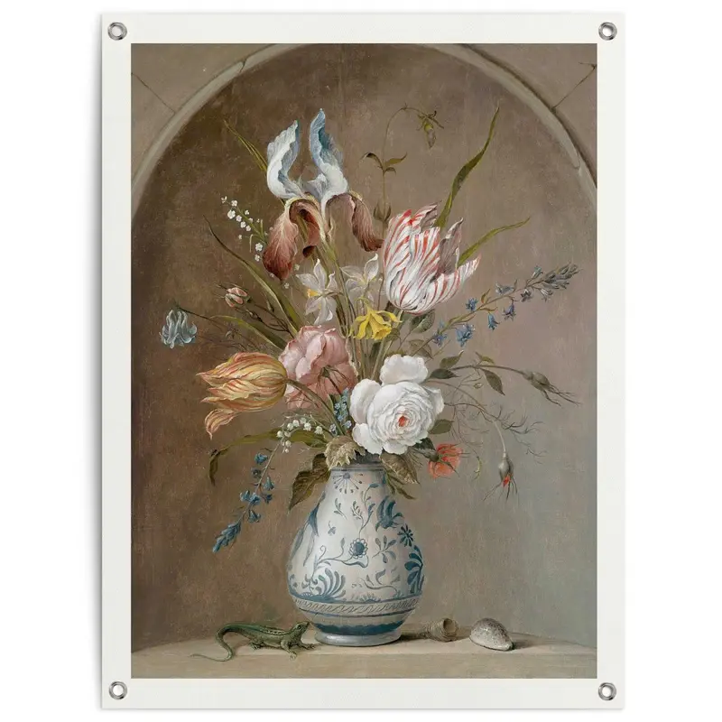 Tuinposter Van der Ast Stilleven 80x60