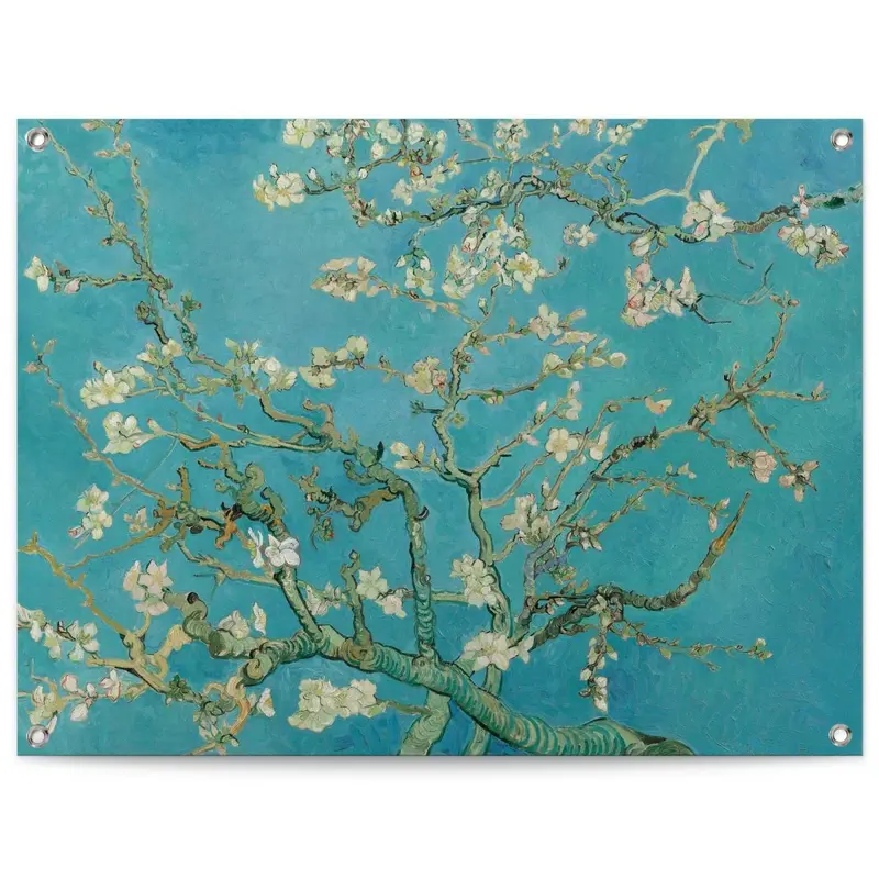 Tuinposter Van Gogh Amandelbloesem 60x80