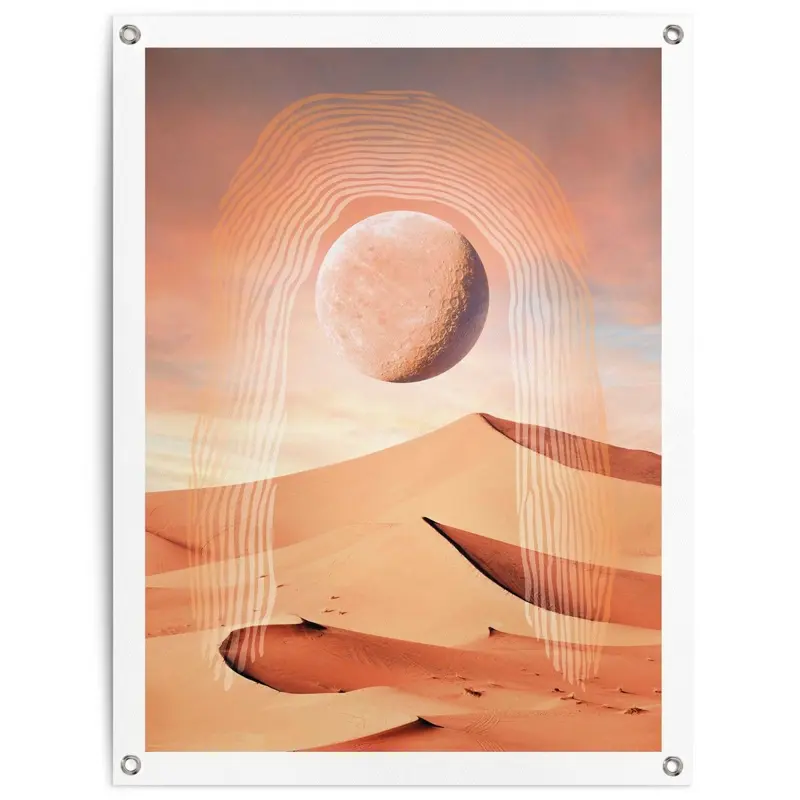 Tuinposter Woestijn 80x60