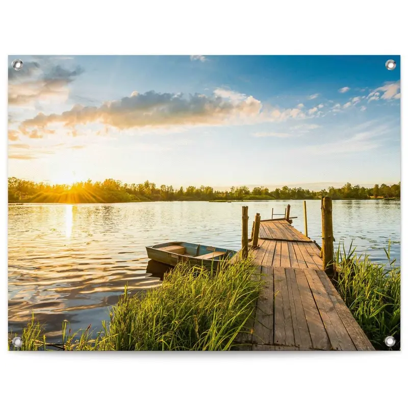 Tuinposter Zonsopgang 60x80