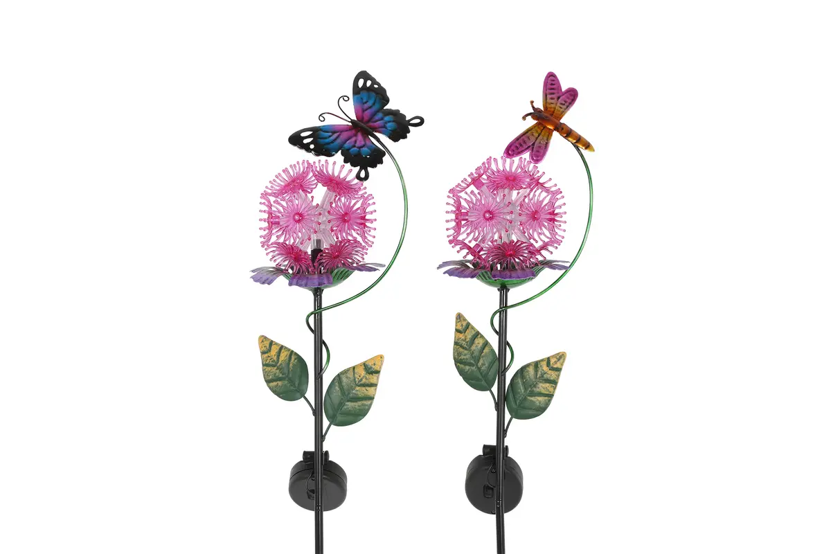 Tuinsteker Allium bug Solar LED keuze uit 2 kleuren