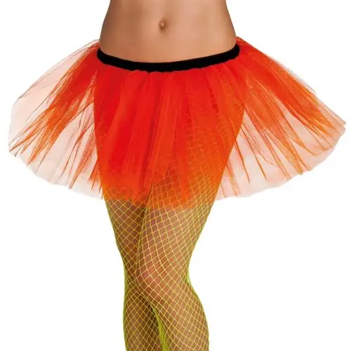 Tutu neon oranje