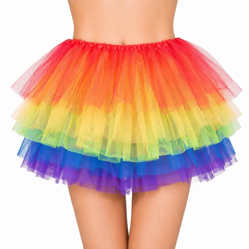 Tutu regenboog - Maat L