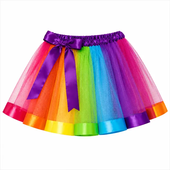 Tutu regenboog - One size