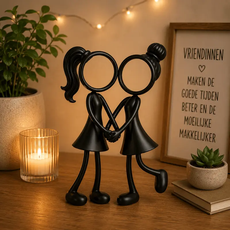 Twee Vriendinnen Samen Variant
