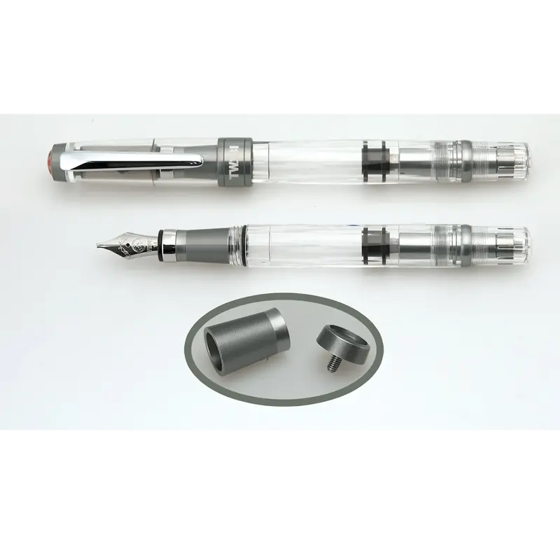 TWSBI Diamond 580 AL R nickel grey fountain pen
