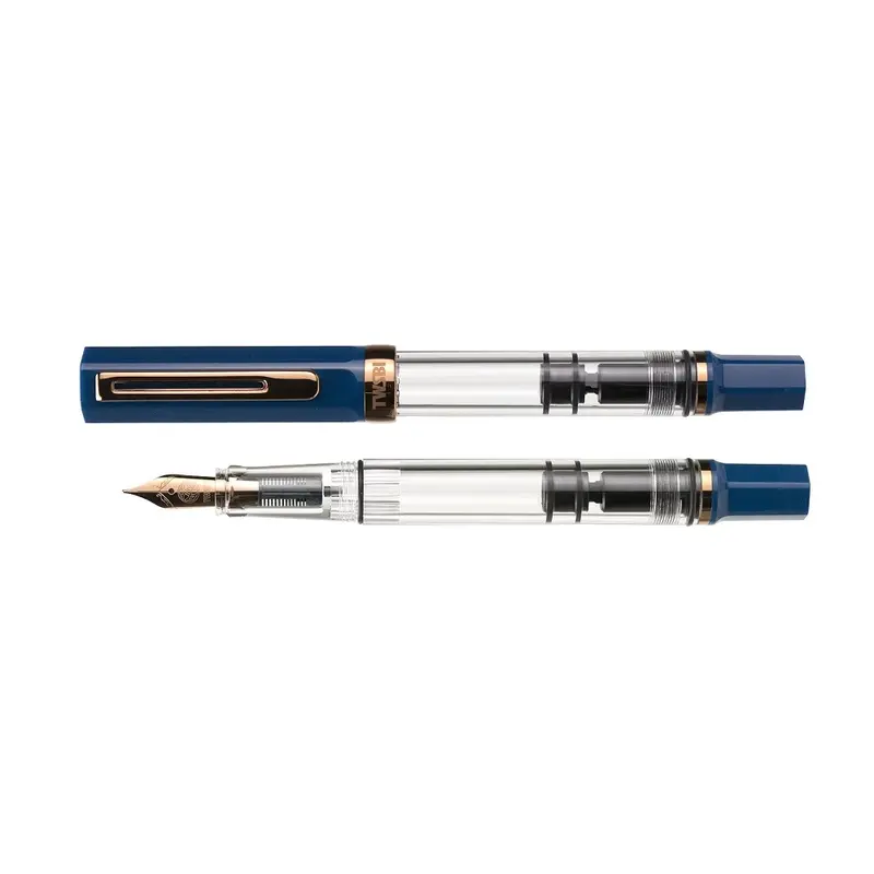 TWSBI Eco Indigo Blauw met Bronze Vulpen