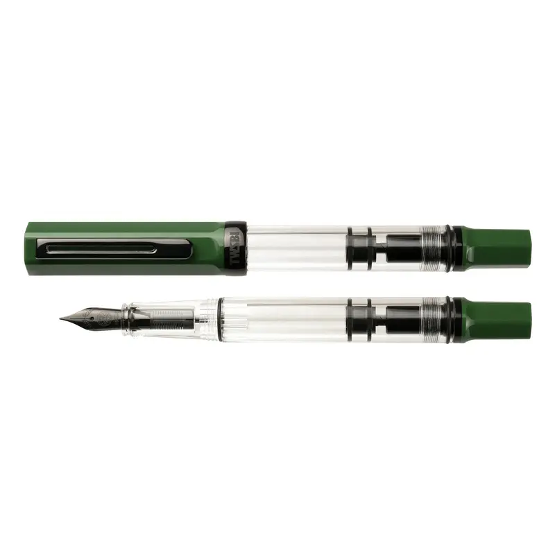 TWSBI Eco Irish Green with Onyx fountain pen