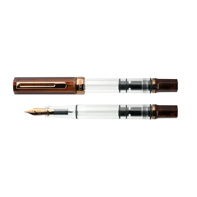 TWSBI Eco Rootbeer with Bronze fountain pen