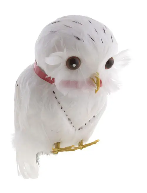 Uil wit 25cm