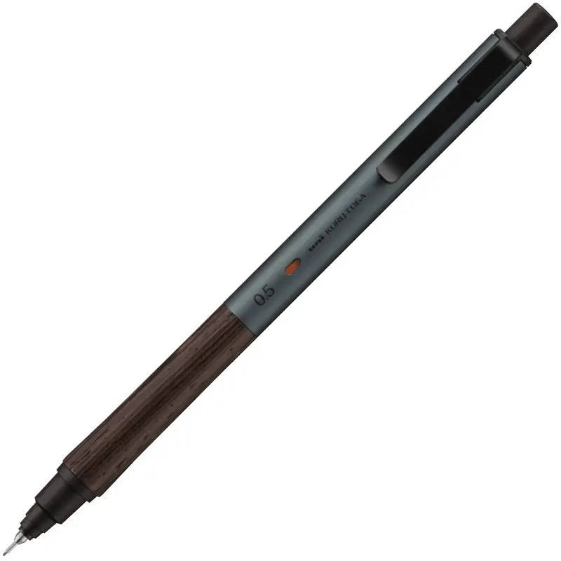 Uni Kuru Toga Wood mechanical pencil 0.5mm