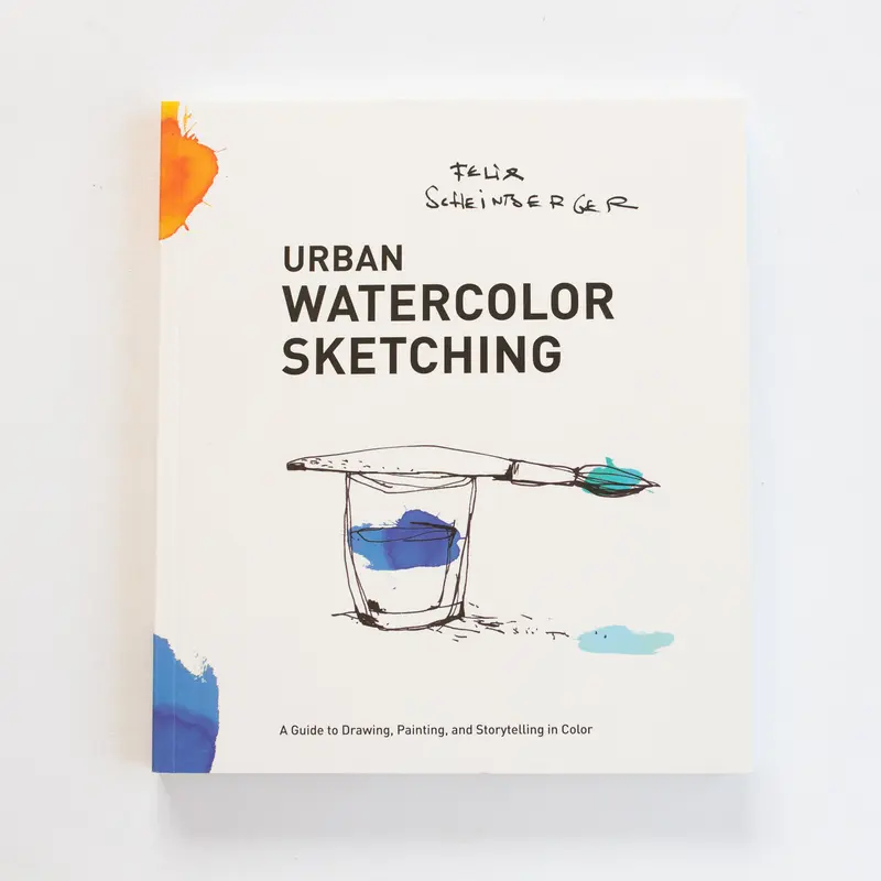 Urban Watercolor Sketching by Felix Scheinberger